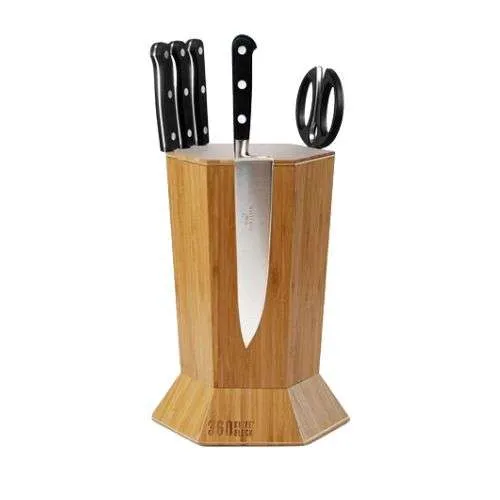360 KnifeBlock™ Classic Honey Bamboo