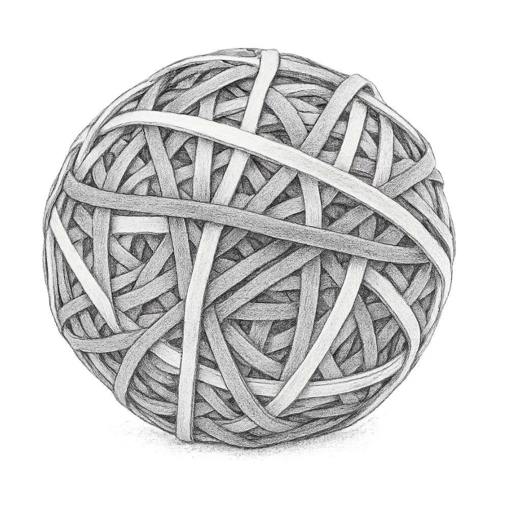 ACCO Brands Rubber Band Ball (270 pieces)