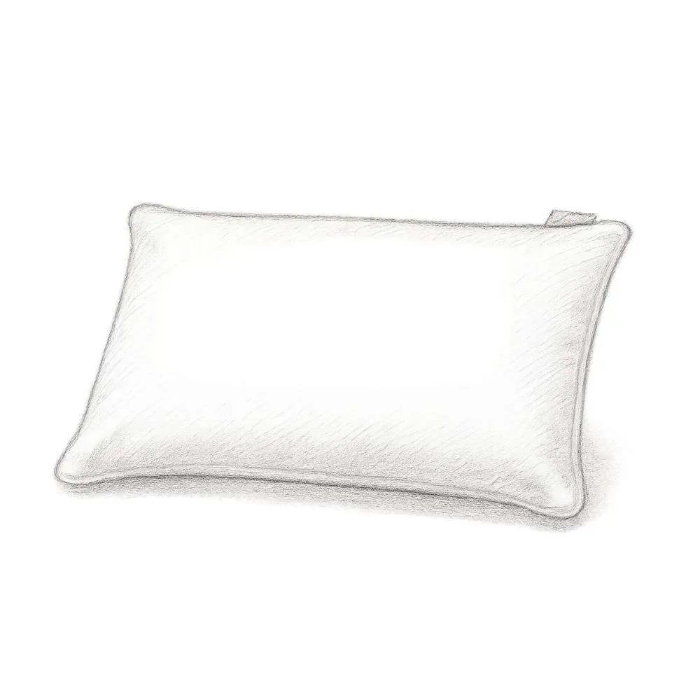 AllerEase Organic Cotton Cover Allergy Protection Pillow