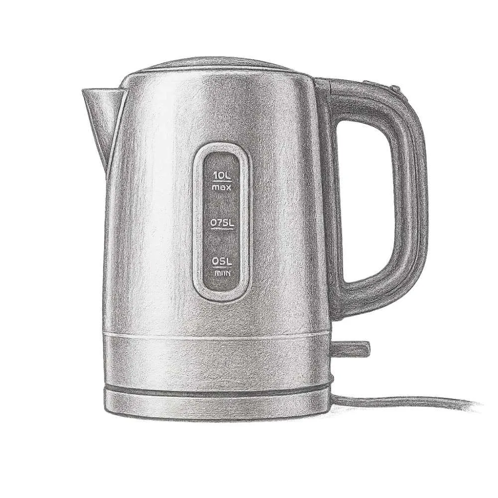 Amazon Basics 1 Liter Electric Hot Water Kettle