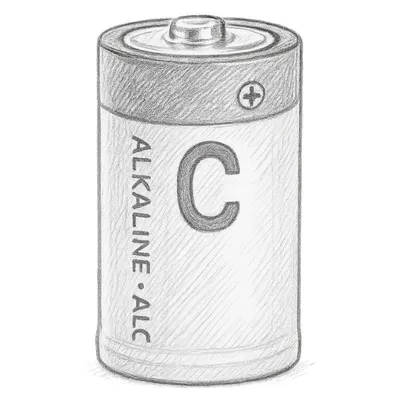 Amazon Basics C Cell Alkaline All-Purpose Batteries (Pack of 12)