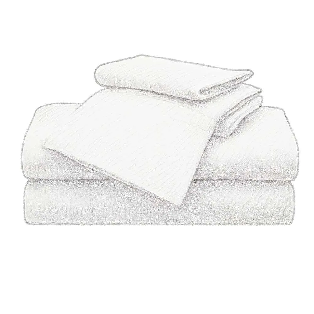 Amazon Basics Cotton Jersey Queen Bed Sheet (1 Set of 4 Pieces)