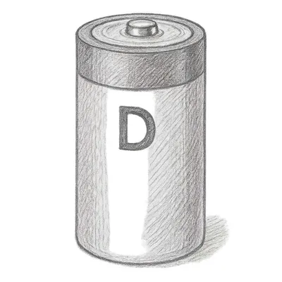 Amazon Basics D Cell Alkaline All-Purpose Batteries (Pack of 12)
