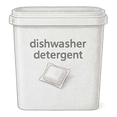 Amazon Basics Dishwasher Detergent Pacs (Pack of 85)