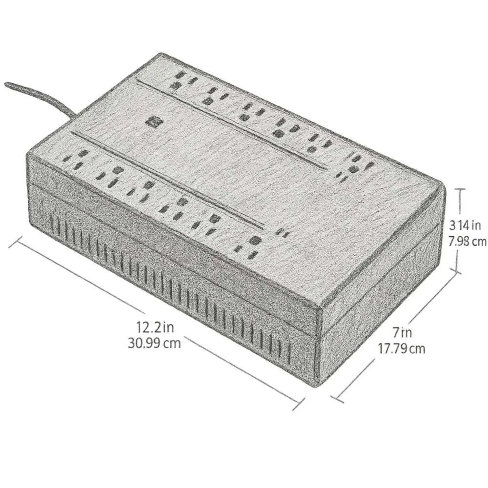 Amazon Basics UPS 800VA 450W (12 Outlets)