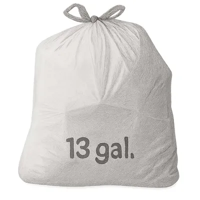 Amazon Basics Tall Kitchen Drawstring Trash Bags (Pack of 200)