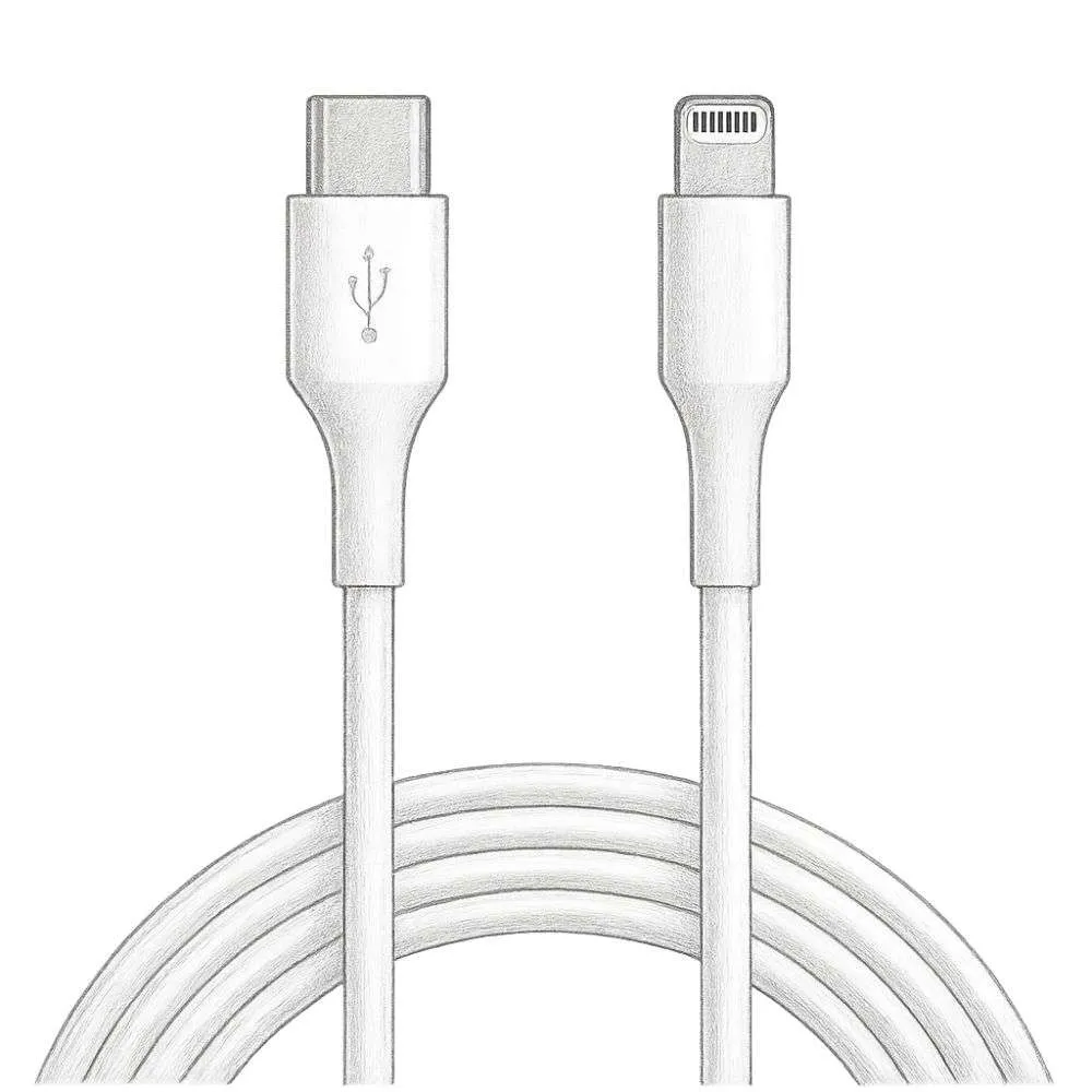 Amazon Basics USB-C to Lightning Cable Fast Charging (3 ft)
