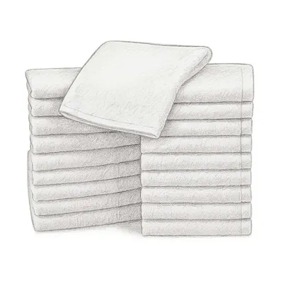 Amazon Basics Washcloth (Pack of 24)