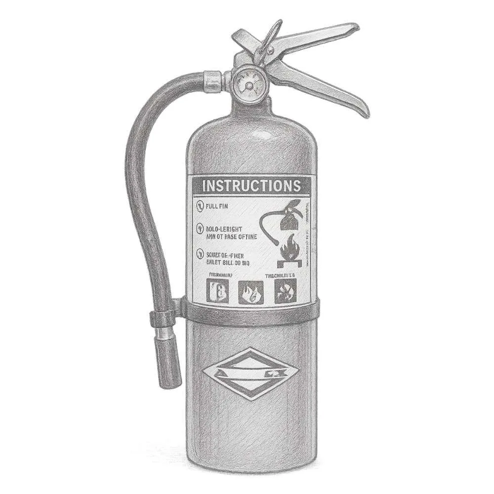 Amerex ABC Fire Extinguisher Model B402