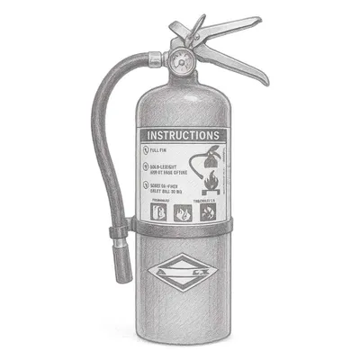 Amerex ABC Fire Extinguisher Model B402