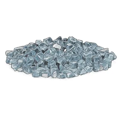 American Fire Glass 1/2" Classic (10 lbs)