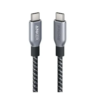Anker Prime USB-C to USB-C Cable (240W, Upcycled-Braided)