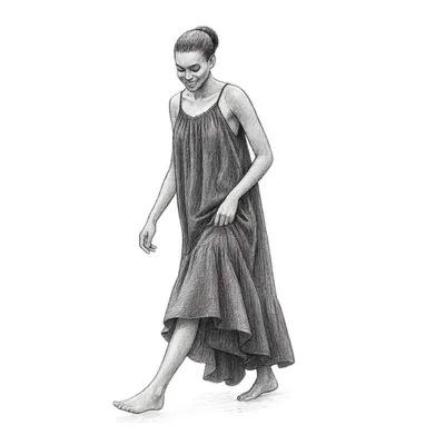 Anthropologie Malika Gauze Dress