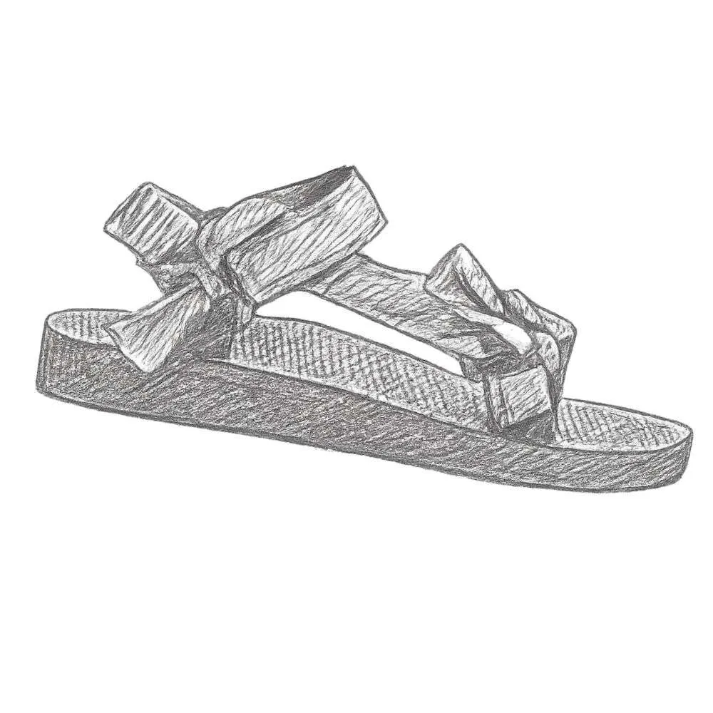 Arizona Love Trekky Mix Framboise Bandana Sandals