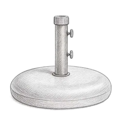 Article Paima Black Umbrella Base