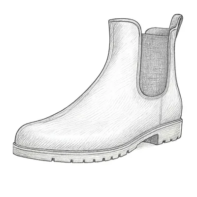 Asgard Women's Ankle Chelsea Rain Boots