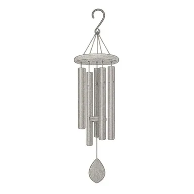 Astarin Disc Series Wind Chimes Wood (36")