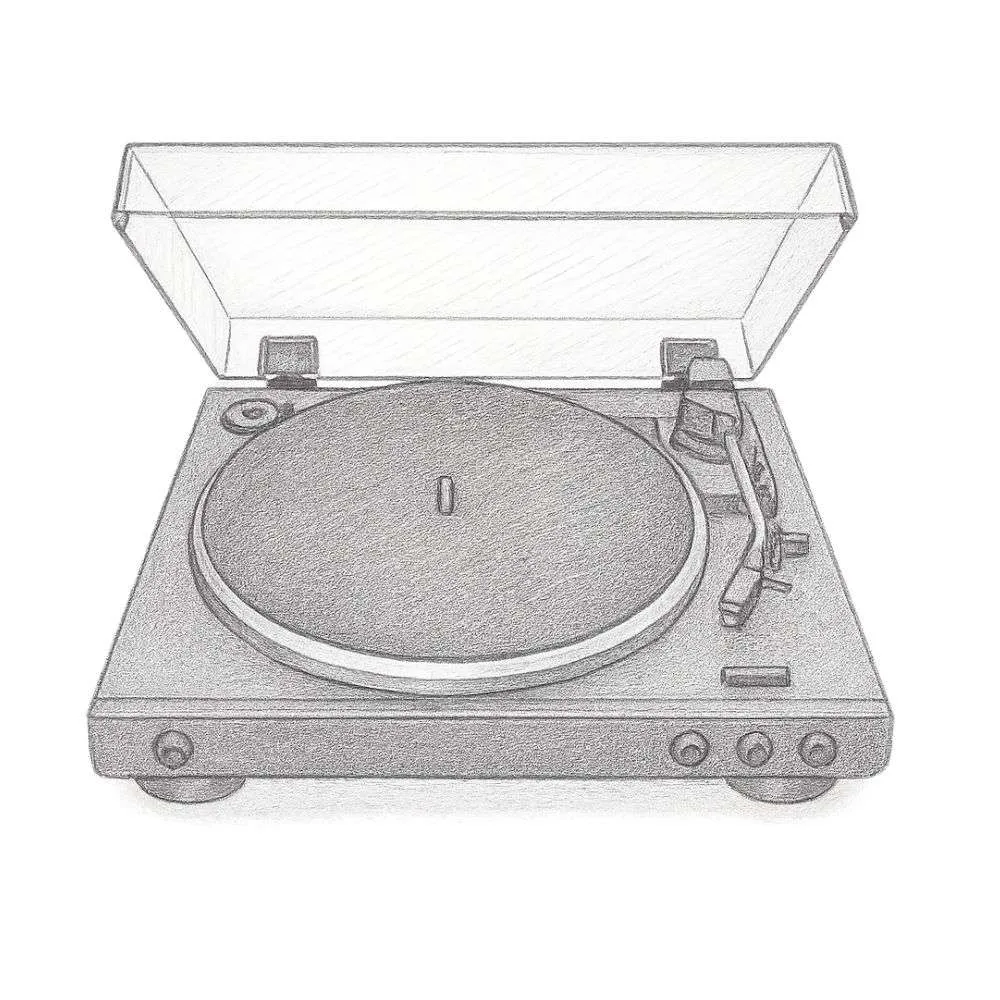 Audio-Technica AT-LP60X Fully Automatic Belt-Drive Turntable