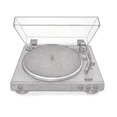 Audio-Technica AT-LP60X Fully Automatic Belt-Drive Turntable