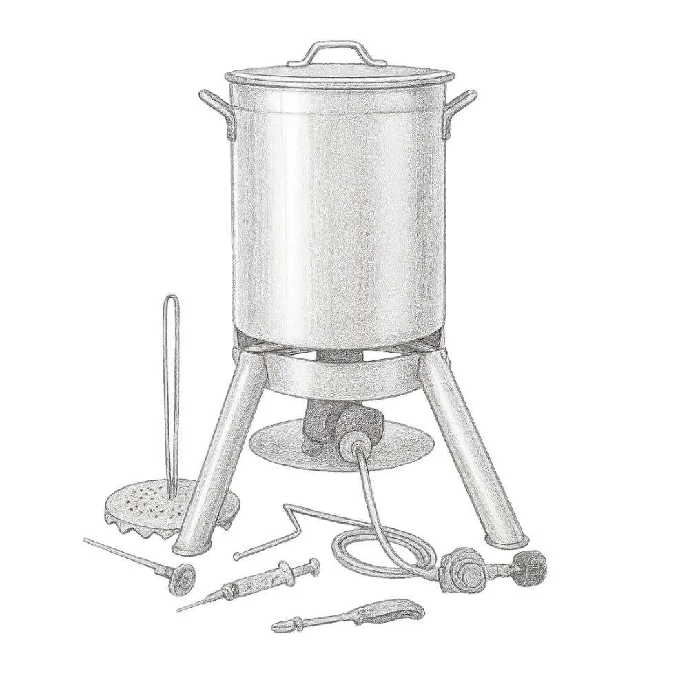 Bayou Classic 44-qt Stainless Turkey Fryer Kit