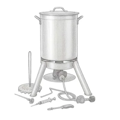 Bayou Classic 44-qt Stainless Turkey Fryer Kit