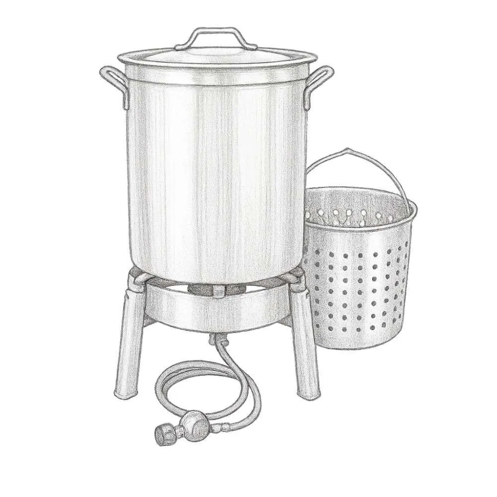 Bayou Classic 62-qt Stainless Cooker Kit