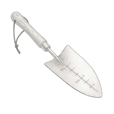 Berry&Bird Garden Trowel with Serrated Potting Edge