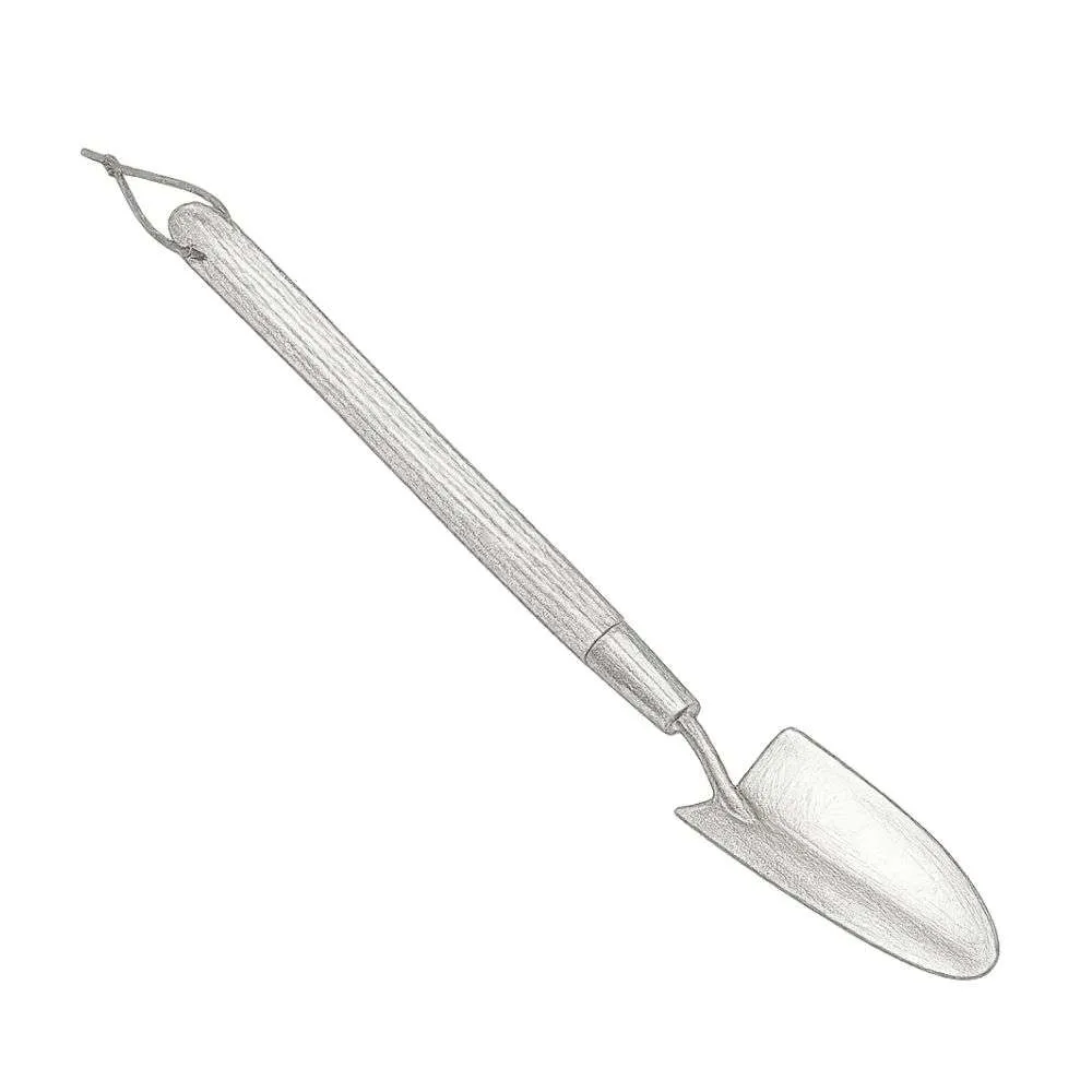 Berry&Bird Long Handled Garden Shovel 23.4"