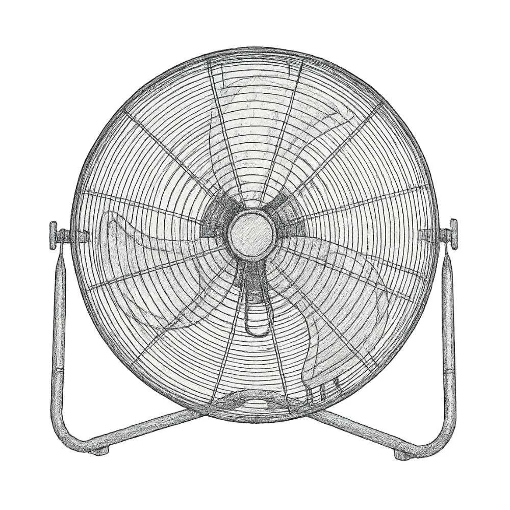 BILT HARD High Velocity Floor Fan (20")