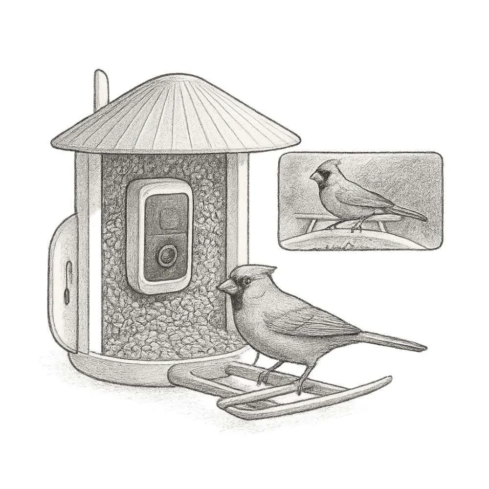 Birdfy Feeder - Fun Educational Smart Bird Feeder