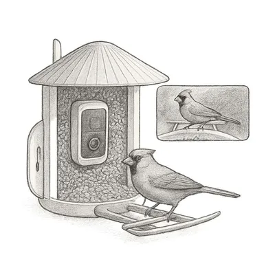 Birdfy Feeder - Fun Educational Smart Bird Feeder