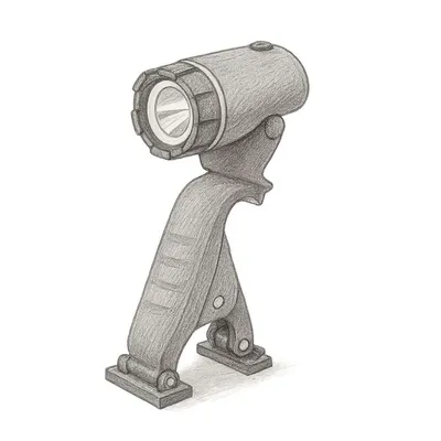 Blackfire Waterproof LED Clamplight
