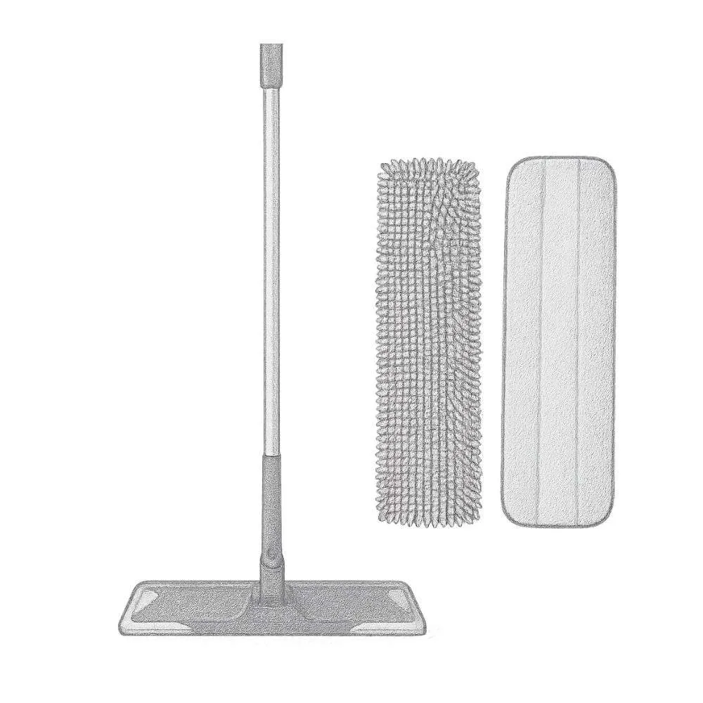 Bona Premium Microfiber Floor Mop for Dry and Wet Floor Cleaning