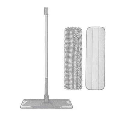 Bona Premium Microfiber Floor Mop for Dry and Wet Floor Cleaning