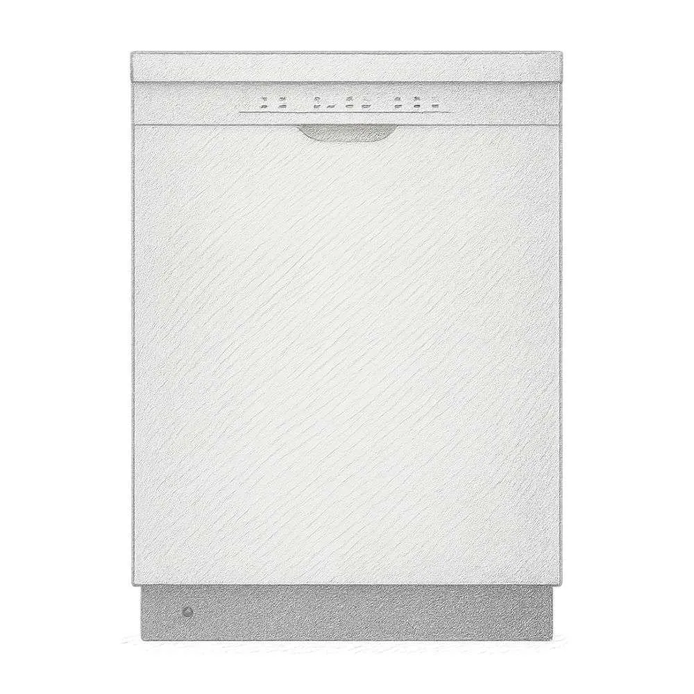 Bosch 300 24" Front Control Stainless Steel Dishwasher
