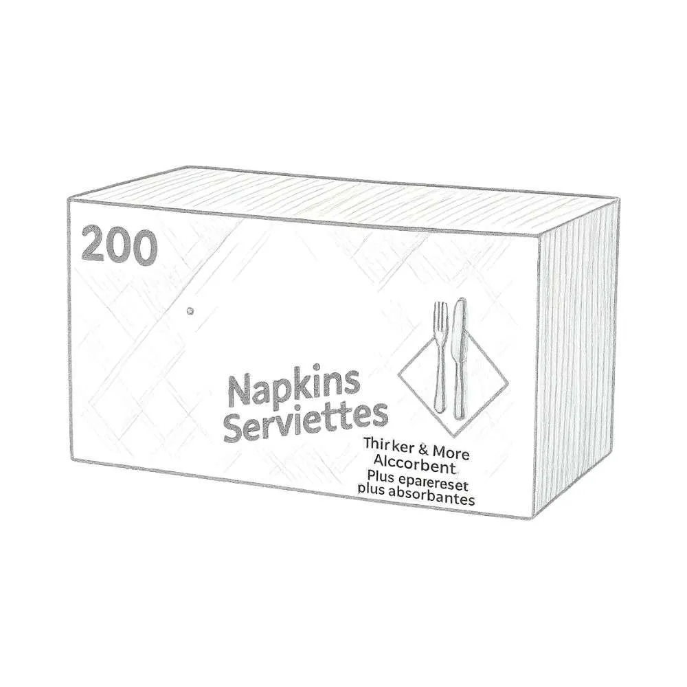 Bounty Napkins (200 Count)