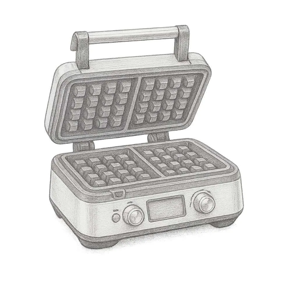 Breville Smart Waffle™ Pro 4 Slice