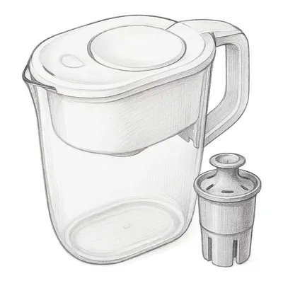 Brita Tahoe Water Pitcher with Elite Filter