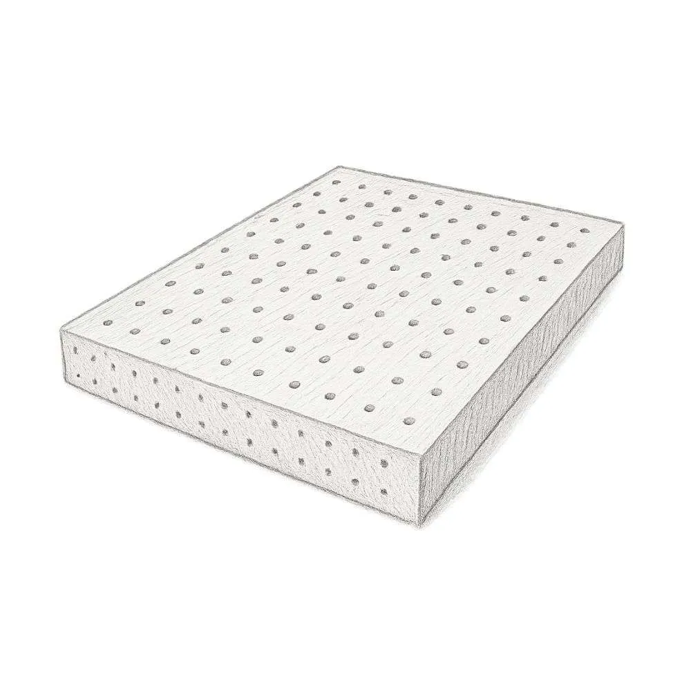 Brooklyn Bedding 3" Latex Topper (Queen Size)