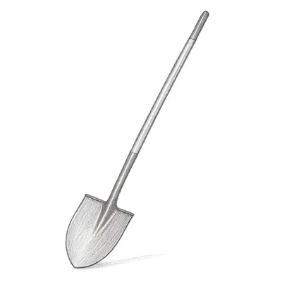 Bully Tools 14-Gauge Round Point Shovel