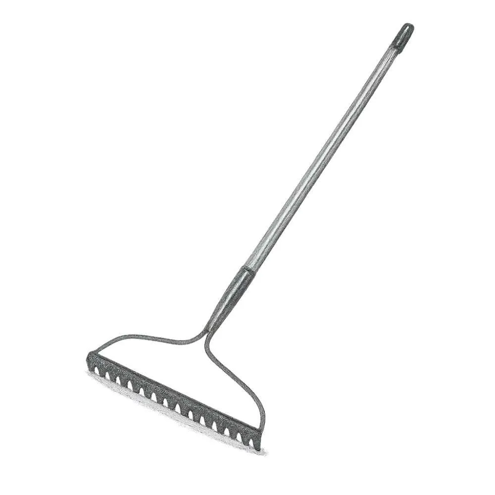 Bully Tools 16″ Bow Rake with Fiberglass Handle