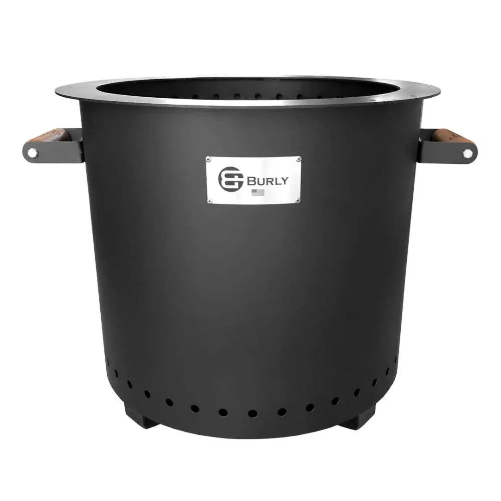 Burly SCOUT Matte Black Fire Pit