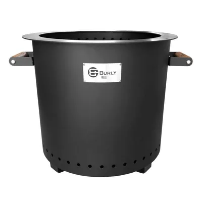 Burly SCOUT Matte Black Fire Pit