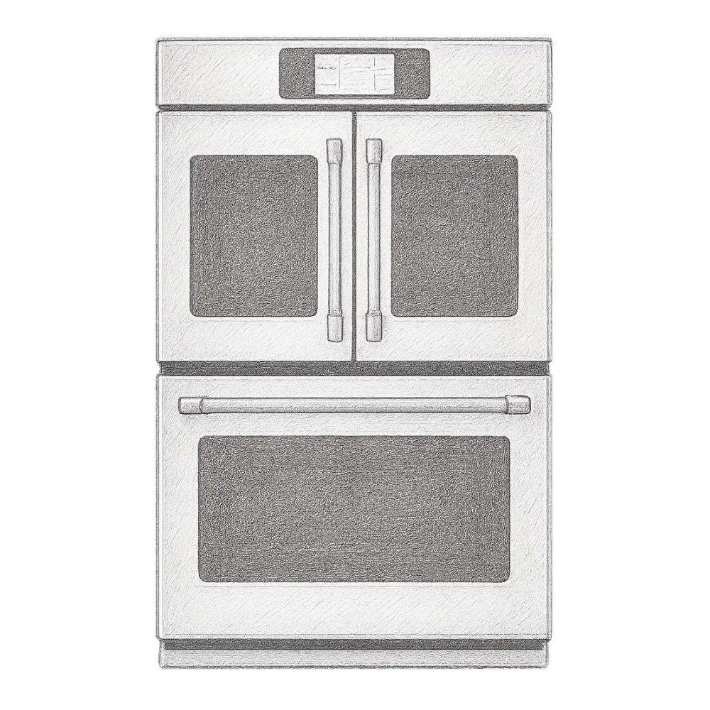 Café™ 30" Smart Convection French-Door Double Wall Oven