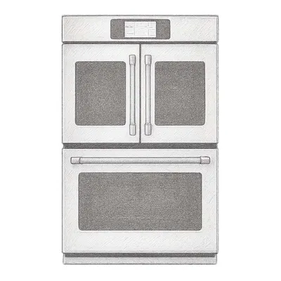 Café™ 30" Smart Convection French-Door Double Wall Oven
