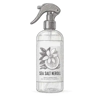 Caldrea Sea Salt Neroli Linen and Room Spray 16 oz (Pack of 1)