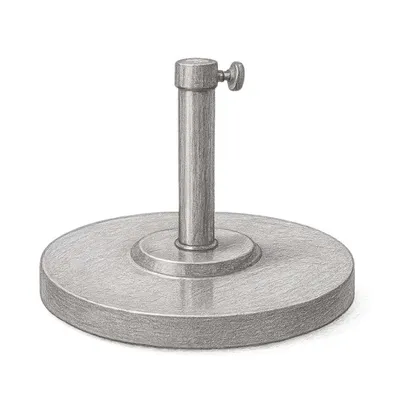 California Umbrella Round Residential Patio Umbrella Stand