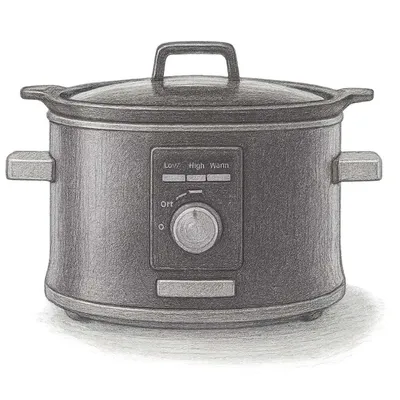 Calphalon Digital Sauté Slow Cooker Dark Stainless Steel