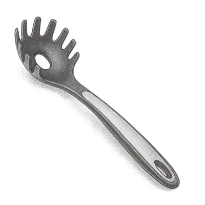 Calphalon Nylon Utensils Pasta Fork