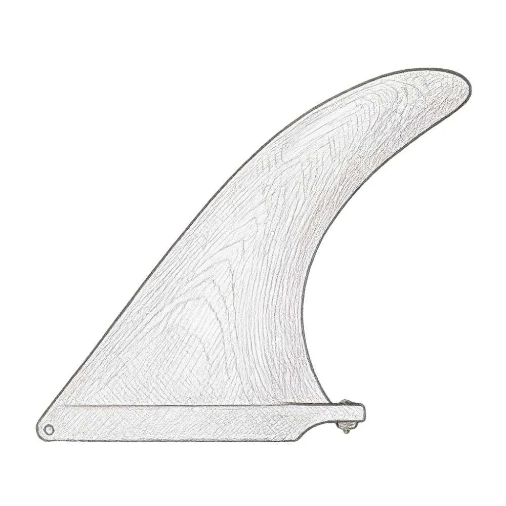 Captain Fin CF Raked Longboard Center Fins